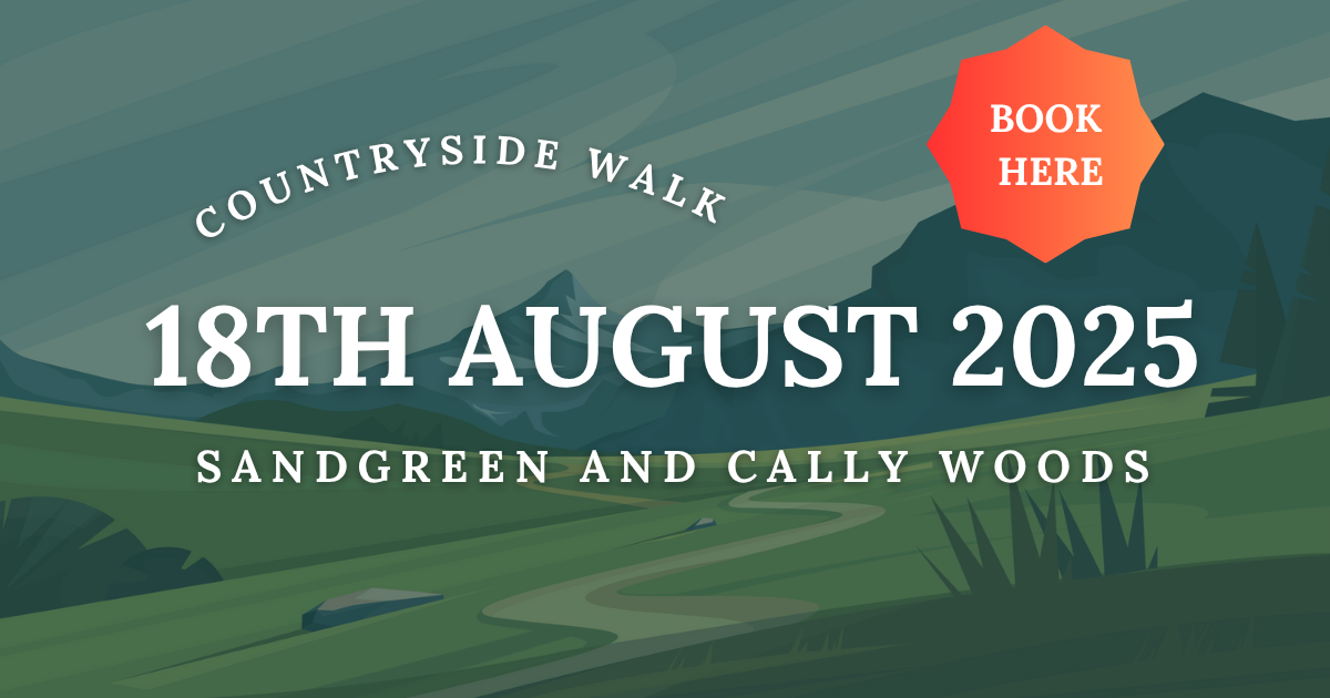 Sandgreen and Cally Woods, Walk Galloway with Shirley G, 18 August 2025, creative.
