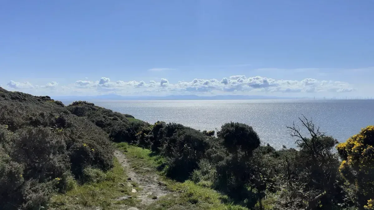 View from the Sandyhills to Kippford Walk, Galloway