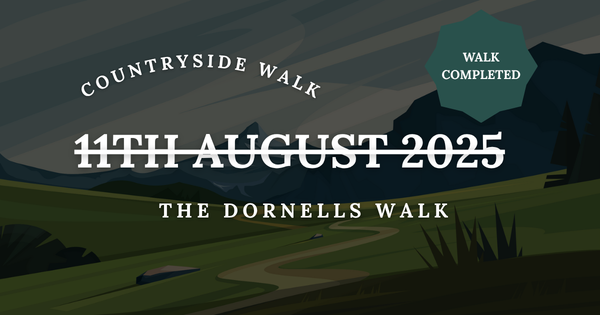 The Dornells Walk completed creative.